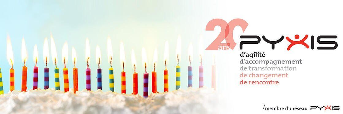 Le manifeste agile a 20 ans ... Pyxis aussi !
Célébrons cela !
#agile #pyxis