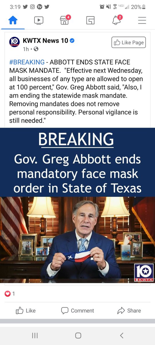 theluvbug's tweet photo. Soo no mask in Texas. Im shocked we made it as long as we did https://t.co/0SZsbkaPvl