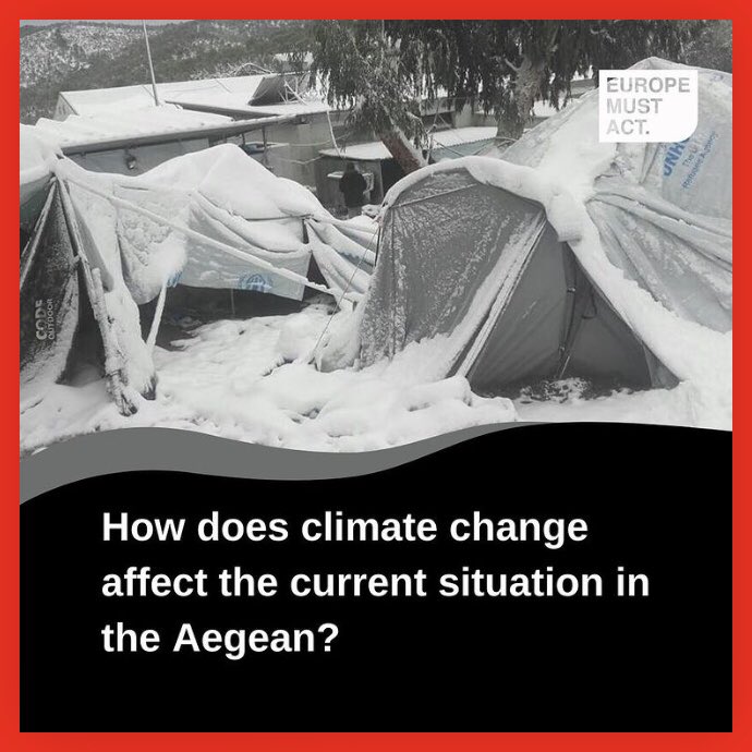 #ClimateJustice and migrant justice are inherently linked! Read our latest post on how climate change affects the current situation in the Aegean here 👉🏼 instagram.com/p/CL7EF86D5Wf/…