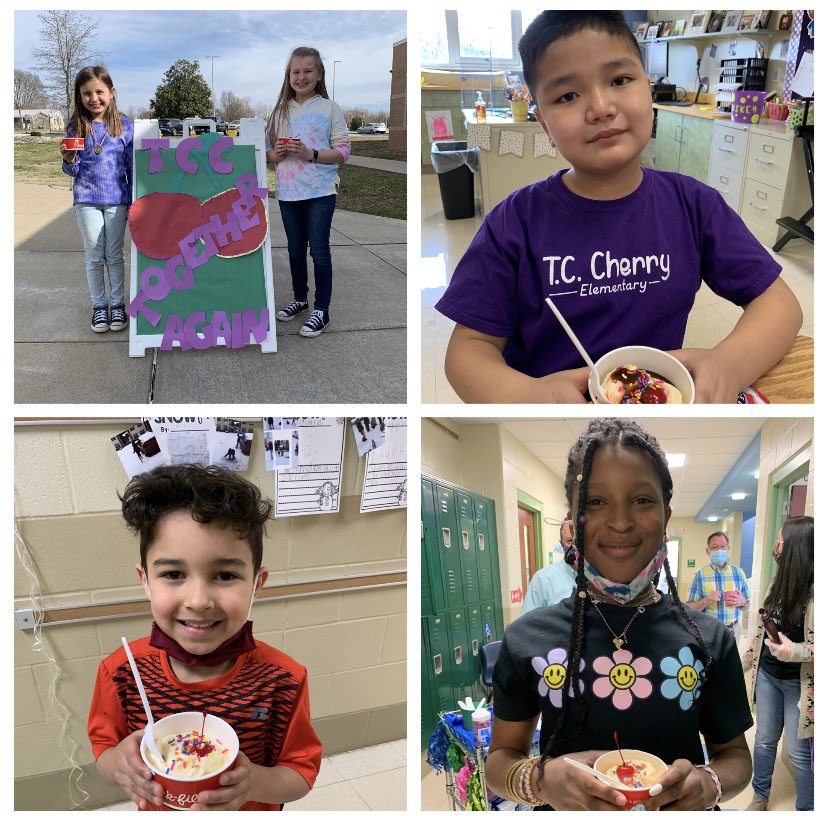 The Cherry On Top was having all our TCC students back today‼️💜🍒💛THANK  YOU Campbell Lane Chick-fil-A! <a href="/T_C_Cherry/">TC Cherry Elementary</a> <a href="/BGISDgaryfields/">Gary Fields</a> <a href="/BGISD/">Bowling Green Independent Schools</a> <a href="/KoryTwyman/">KTWYMAN25</a>