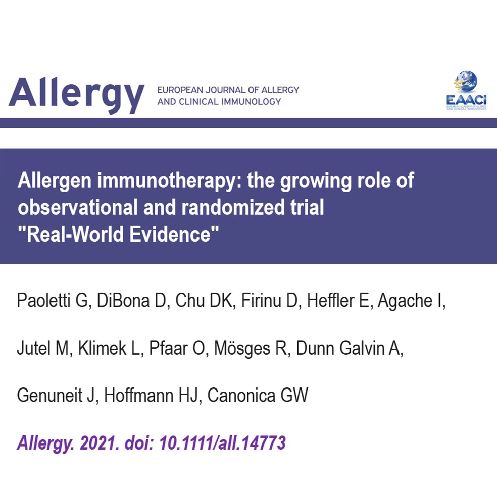 📢#AllergenImmunotherapy: the growing role of observational and randomised trial "Real-World Evidence". [Paoletti G, et al. Allergy. 2021] #RWE #RealWorldEvidence <a href="/DrGPaoletti/">Giovanni Paoletti</a> <a href="/Bardamu1612/">Enrico Heffler</a> <a href="/OPfaar/">Oliver Pfaar</a> <a href="/hjh_Aarhus/">Hans Jürgen Hoffmann</a> <a href="/AllergyEaaci/">Allergy EAACI</a> <a href="/EAACI_HQ/">EAACI</a> 👏👏👏 onlinelibrary.wiley.com/doi/10.1111/al…