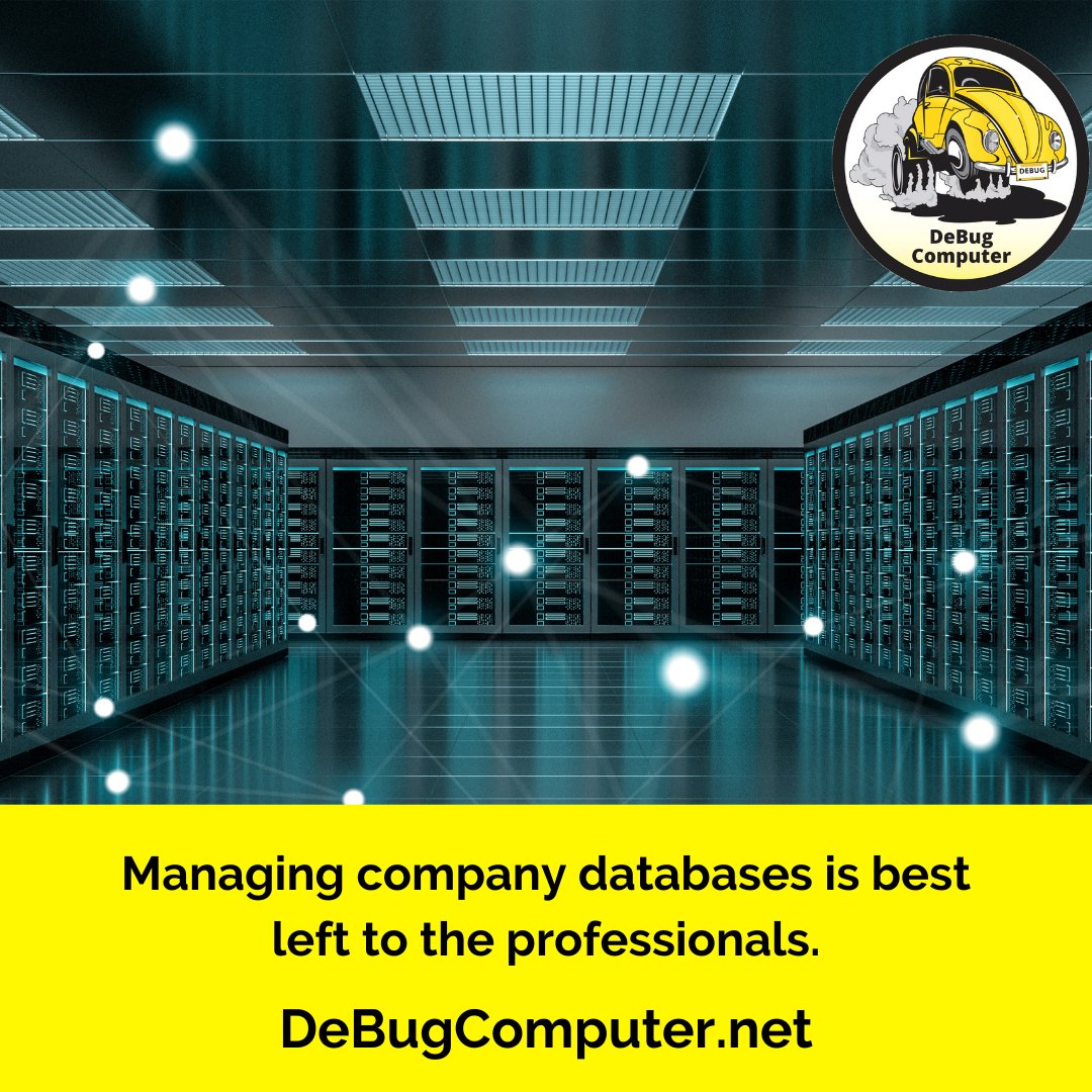 debugcomputer's tweet image. The troubles of database management can be tedious. Installing and maintaining equipment can be a job on its own outside of company work. Visit our website at ecs.page.link/WGtKF to better understand our services.