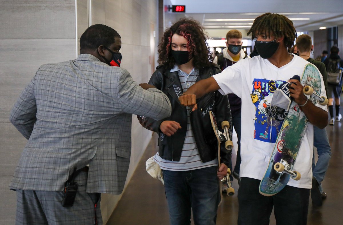 dentonisd's tweet image. Following the removal of the state-wide mask mandate by @GovAbbott effective March 10, Denton ISD remains committed to the protocols currently in place, including wearing face coverings.