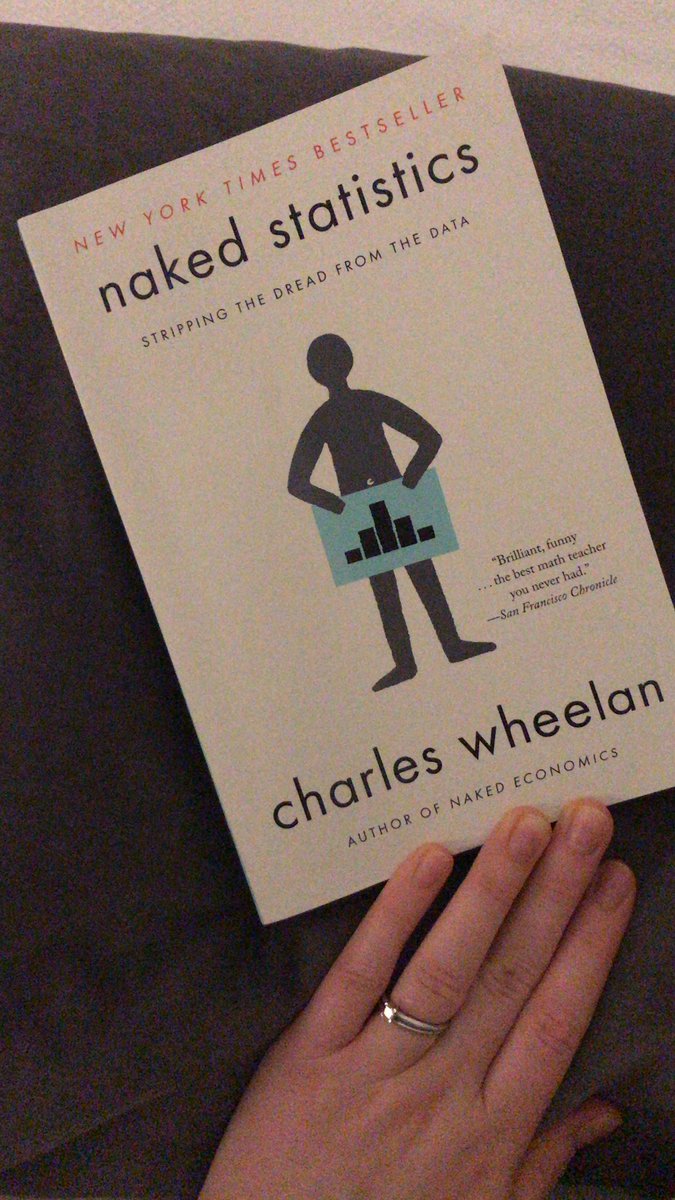 Loving my new read, lots of interesting real-life misuses of statistics that I’m excited to talk about  in the classroom <a href="/CharlesWheelan/">Charles Wheelan</a> #PGSreads