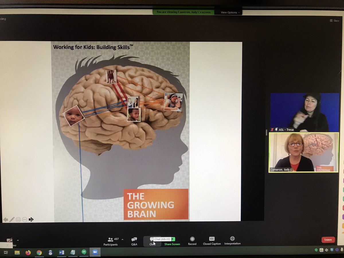 kaycee_bennett's tweet photo. I love how Dr. Judy Cameron makes neuroscience understandable and relatable to our field! #txdbsympo2021 https://t.co/MTQrzSGpNe