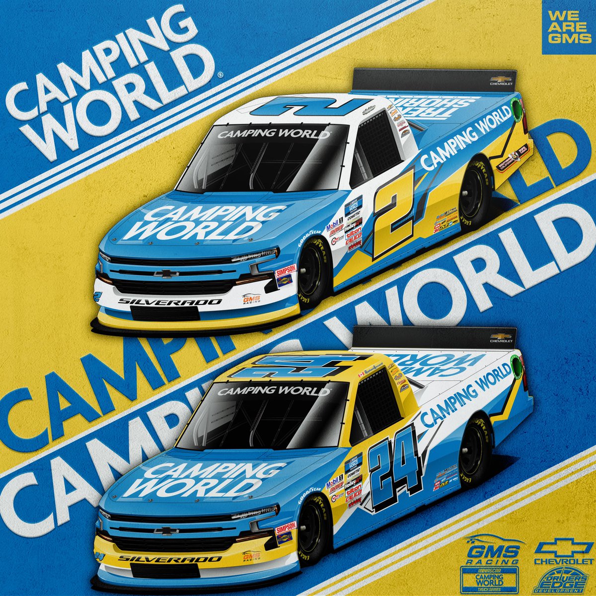 Nascar Raphael Lessard Schemes Sheldon Creed and Raphael Lessard’s Camping World paint schemes. : r/NASCAR