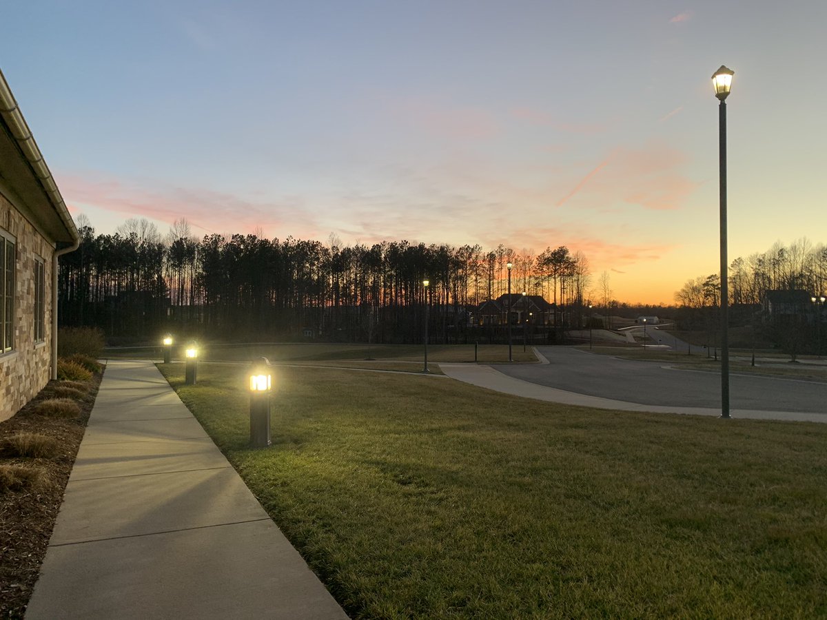 Beautiful sunset over here at The Federal Club✨