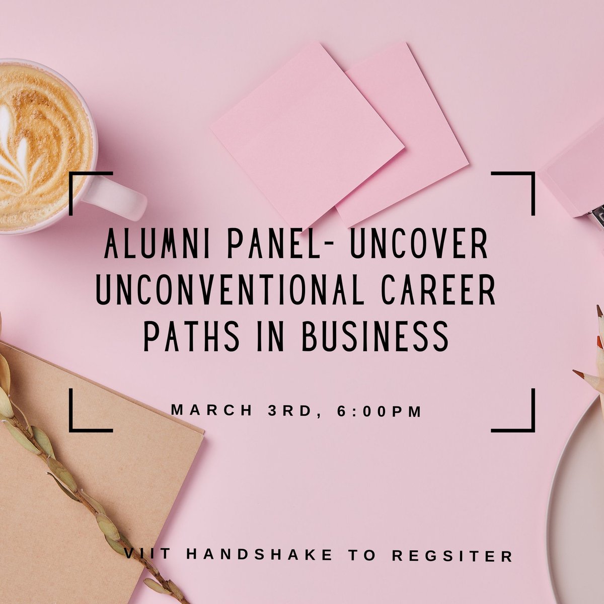 gbsbbacmc's tweet photo. Interested in a career beyond "traditional" roles? Come hear from BBA alumni in a variety of industries such as creative, start-ups, technology, health care, sustainability and non-profit/social enterprise! https://t.co/1BN3ByA5Km