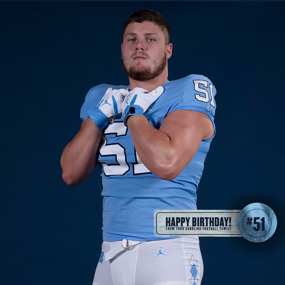 UNCFootball's tweet image. Happy Birthday, Wyatt Tunall.

#CarolinaFootball 🎂 #BeTheOne