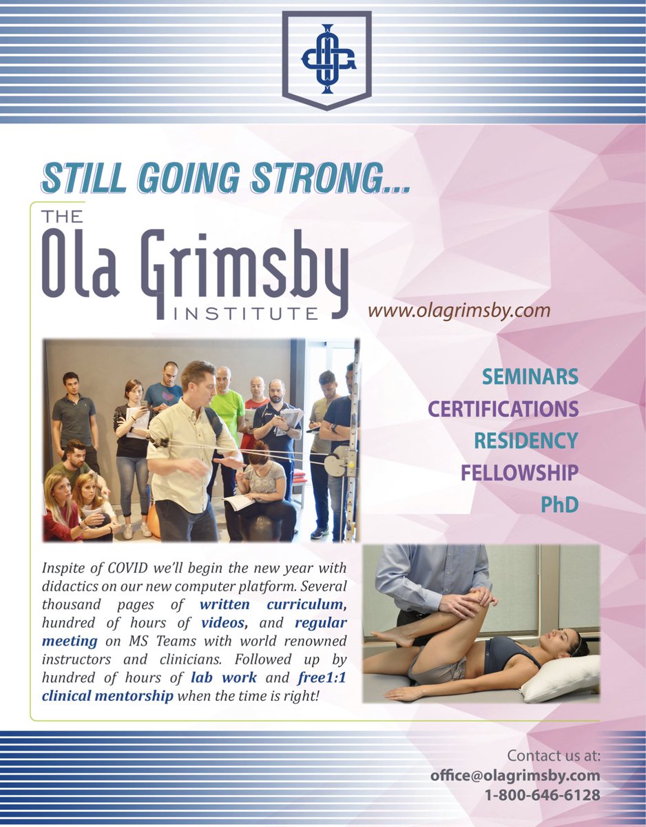 olagrimsbyjr's tweet image. This years Residencies and Fellowships have started, but do not despair: We will offer new programs again in August. 
- Please let us know if you are interested in sponsoring us in your area.