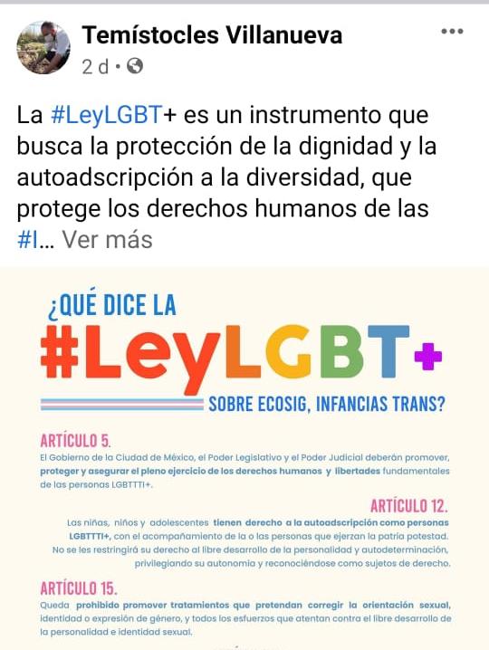 AlcatrazVero's tweet photo. Saludos Diputado @TemistoclesVR es un gusto verlo trabajar y legislando a favor de la comunidad #LeyLGBT #TemisMeRepresenta #TemisEsMorena https://t.co/ociLRaZPwy