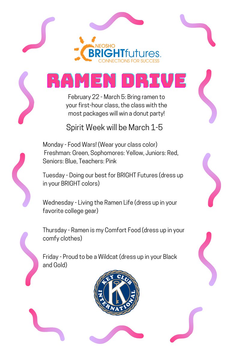 Congratulations to today's Spirit Day contest, Zoe Crawford! Make sure to participate tomorrow and wear your favorite college apparel!