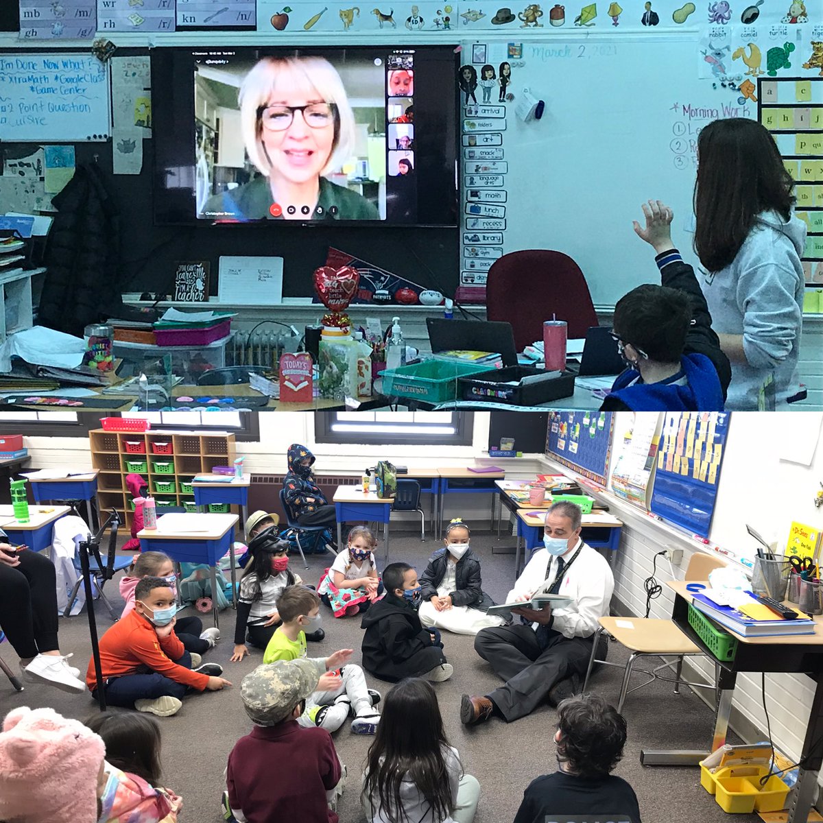 Guest readers helped Tuttle celebrate Read Across America Day #tuttlesupported #tuttlereads #tuttlefamily