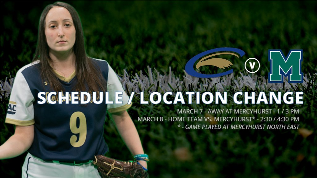 ClarionEagles's tweet photo. It's early March in Western PA, so you know what that means...

@ClarionSoftball is moving some things around for the weekend series against Mercyhurst. https://t.co/pNU5EriHdC