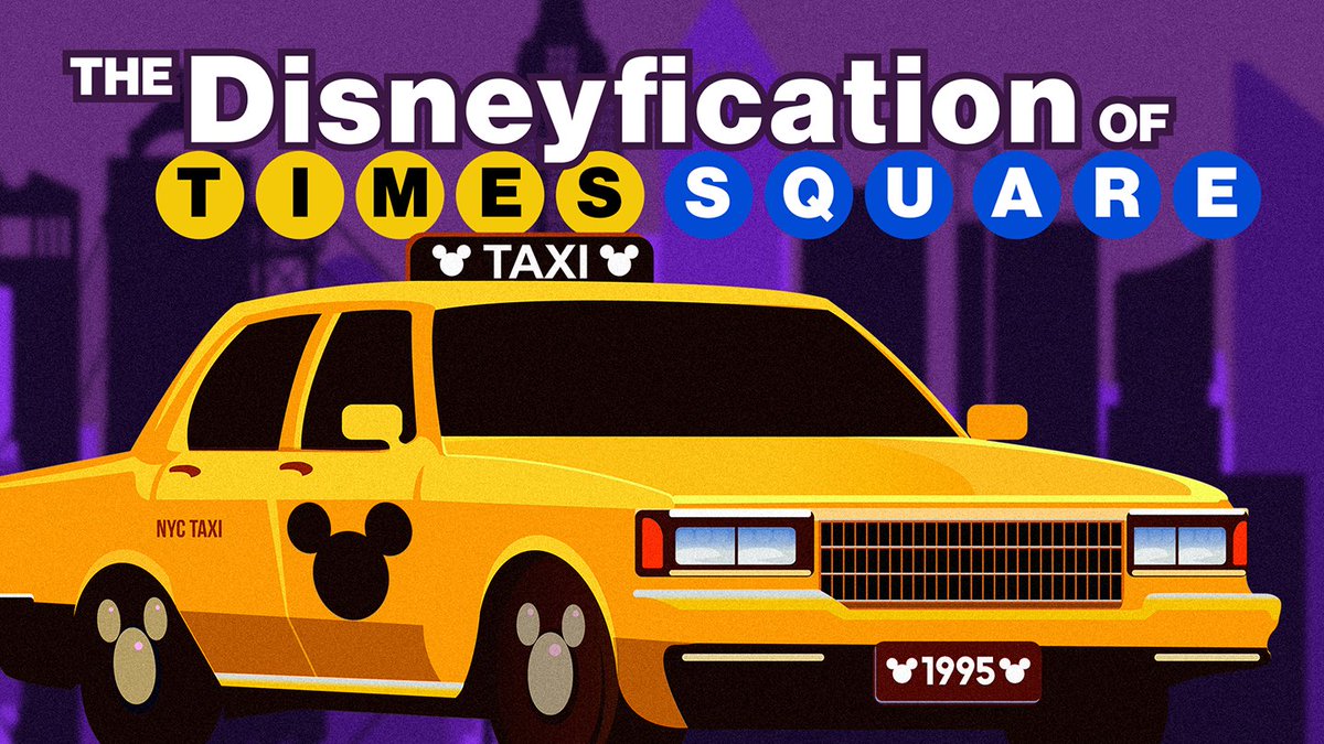 For better or for worse, The Walt Disney Company had a major impact on the Times Square revitalization of the '90s. Today we're talking about it, and the time they almost built a DVC hotel on 42nd Street! youtu.be/2bb3DadVOcM