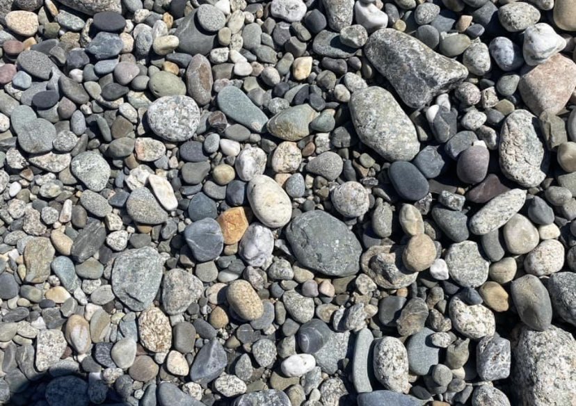 we gathered 193 pounds of future happy rocks! I can’t wait 💗☀️