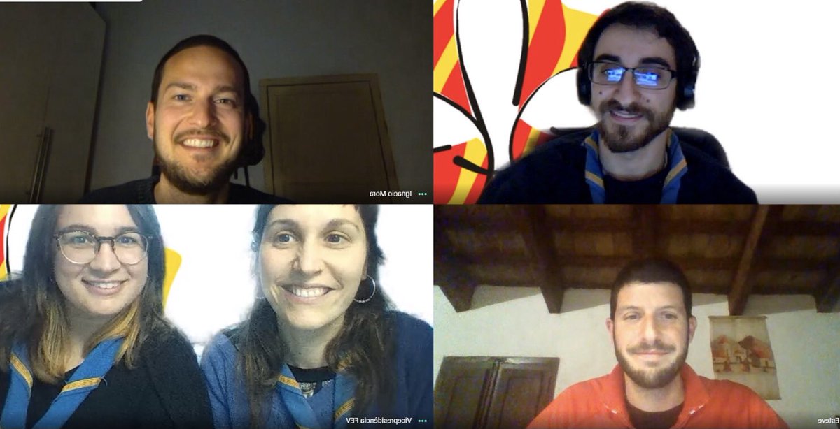 scoutsFEV's tweet photo. Hui comencem les reunions amb els grups parlamentàris de @cortsval per donar a conèixer i posar en valor l’oci educatiu que treballem des de l’Escolstisme i les entitats d’educació no formal. Gràcies a @carletesteve per escoltar les nostres propostes! #EscoltismeSegur https://t.co/fbCJJPymuj