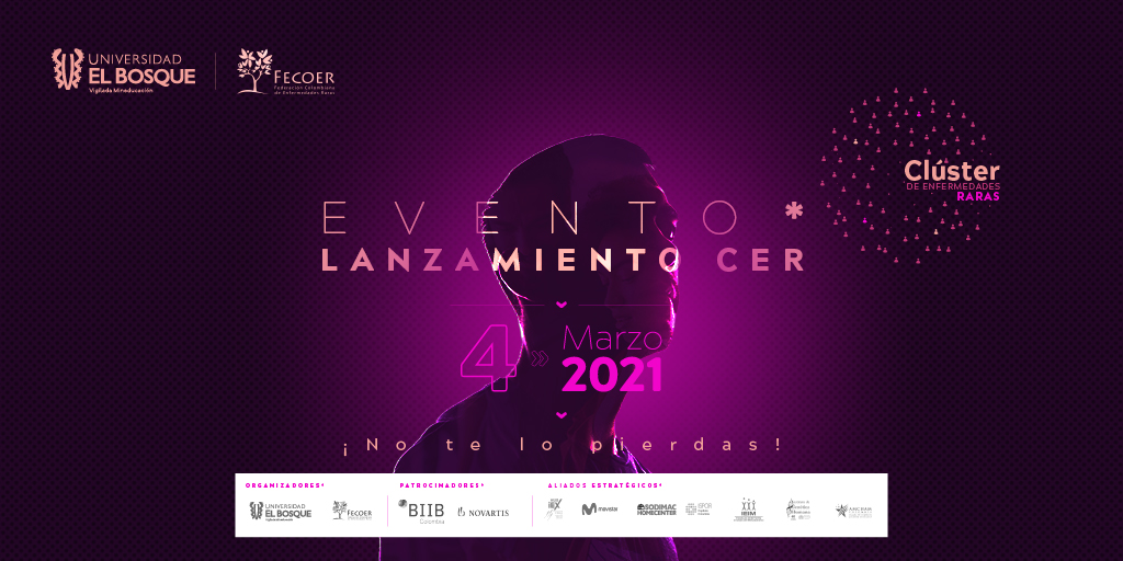 Fecoer's tweet image. ¡Llega el Clúster de Enfermedades Raras! Regístrate y participa del lanzamiento en el que conocerás más sobre esta importante iniciativa para el país. bit.ly/37Esk4L #clústerer