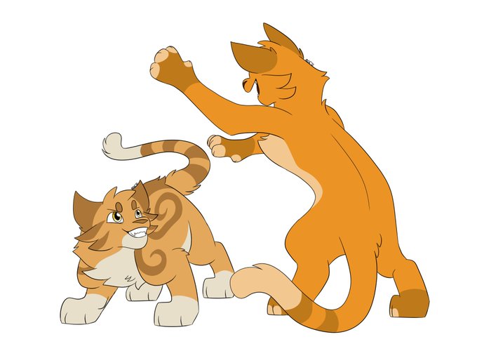 Warrior cats - warriors Tigerclaw friends by hecatehell on DeviantArt