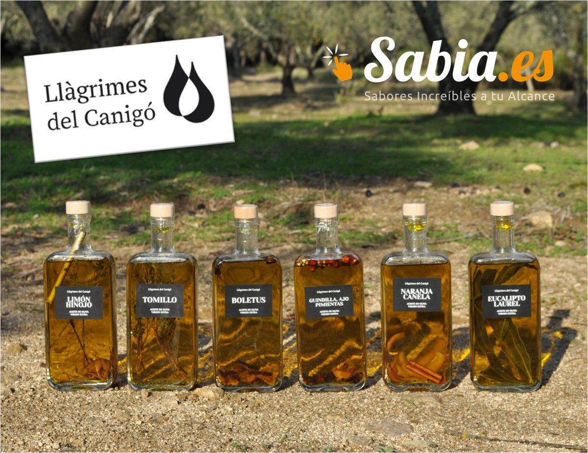 SabiaEs's tweet photo. 👉 Os presentamos a nuestro nuevo productor de los exclusivos AOVE Llàgrimes del Canigó 

👉Visita ya su tienda en nuestro Marketplace https://t.co/kJkbxPn9cs 
y elige los aromas que más te gusten. Cualquiera de ellos te sorprenderá y hará las delicias de tus mejores platos 😋 https://t.co/nyrU8OaceQ