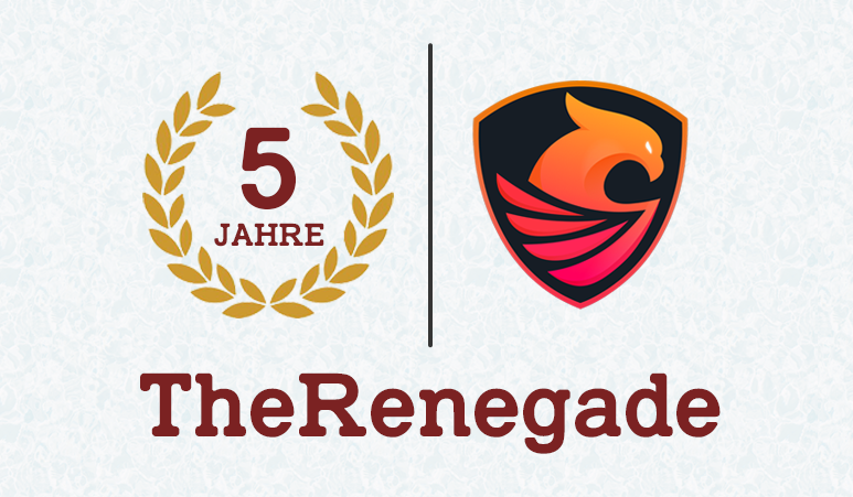 Heute ist es soweit: Der SkyWars-Clan TheRenegade feiert sein 5-jähriges Bestehen! 🎂🎉

DANKE für die vergangenen Jahre, für schöne Momente und erreichte Meilensteine! ❤️🧡💛

DANKE an alle, die uns in der Vergangenheit begleitet haben und mit uns in die Zukunft gehen! ❤️🧡💛
