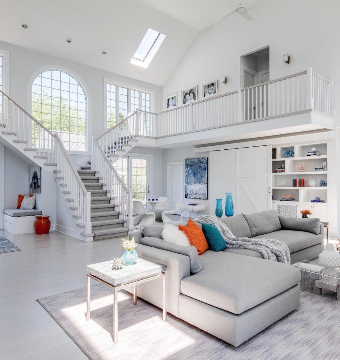 Counting the days until summer! Everyone needs a great room... especially in a beach house. instagram.com/p/CLfgk-Fg_Cv/ #interiordesign #hamptons