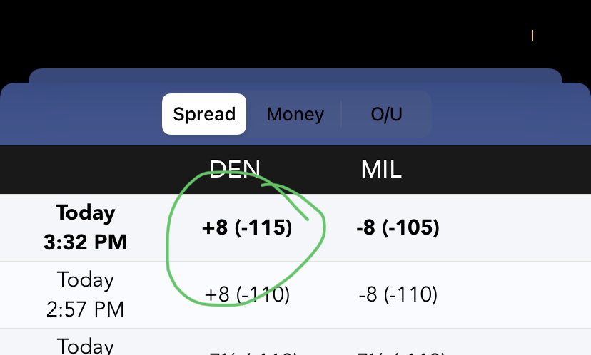 TRHandicapper's tweet photo. 🚨 SPORTS PICK ALERT 🚨 

🏀#DenverNuggets +8
2.2 units to win $200💰

NBa #SportsPick #sportsbet 

Going for the 2-0 sweep! 
#TheRealHandi #TheRealHandicapper #freepicks https://t.co/IKMRIJDC01