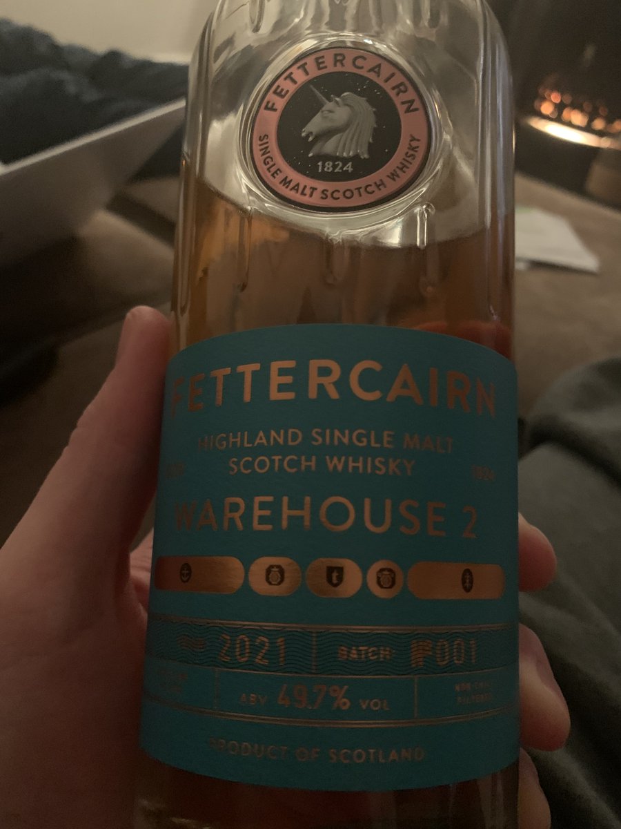 I’m really liking this from @FettercairnWh great to see the higher ABV along with the not chill filtration #singlemalt #scotch @DarylHaldane great new toys 😊