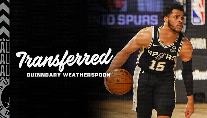 austin_spurs's tweet image. OFFICIAL: The @spurs have transferred #TwoWayPlayer @IAM_QUINN11 to the #AustinSpurs
