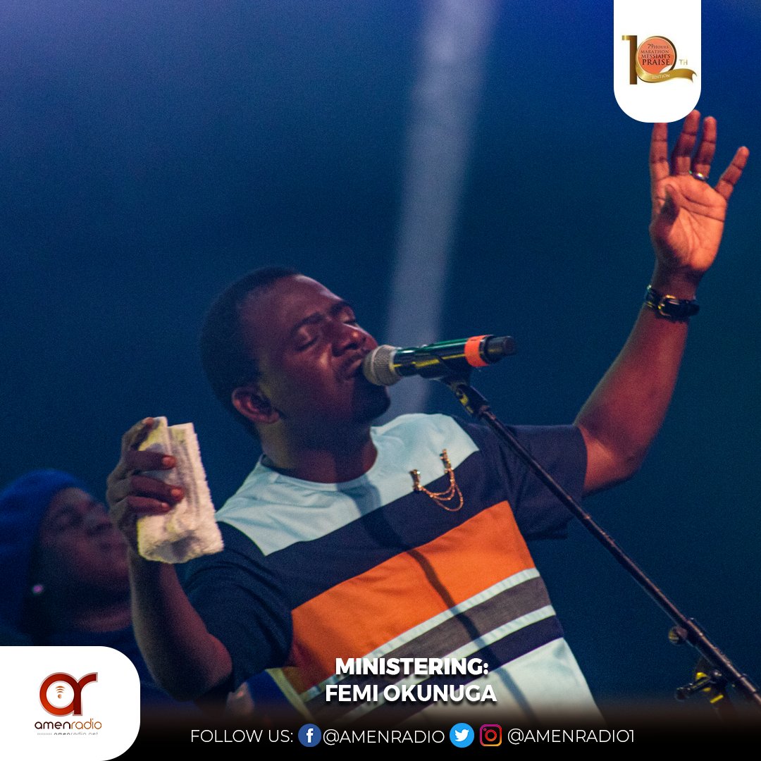 AmenRadio1's tweet photo. We are assured of God's promises by Femi Okunuga | @femiokunuga
♫ Who the Son sets free, is free indeed!! ♫
Watch Live via https://t.co/e0FPyuhZSa
Listen live via https://t.co/avtLyOaSQN
Cc: @TheMMPraise
#BeholdTheKing #MMPRAISEAt10 #AmenRadio #79HoursMMPraise #AmenRadio1 https://t.co/DSU8m5rFHu