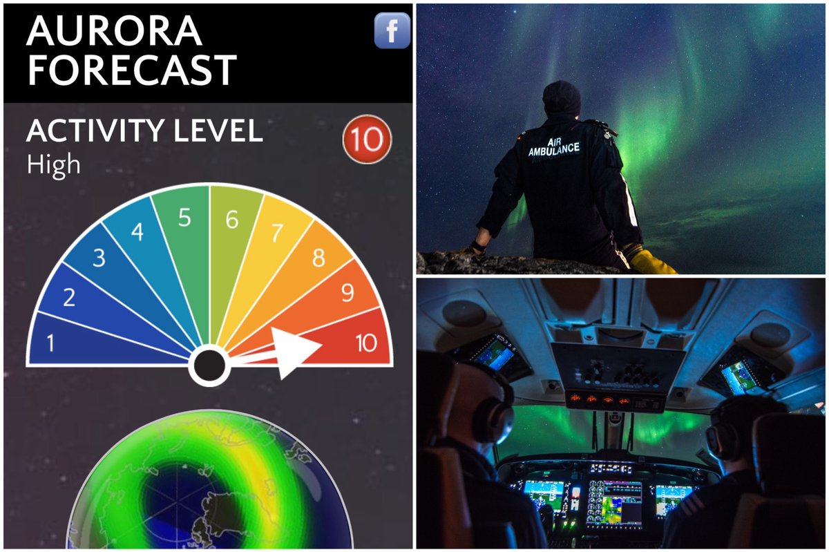 Tonight Our Team will be zooming across the North with the Best #OfficeView 

The #ACCESSAirAmbulance Team is accepting Applications for Critical Care Flight Nurses &amp; Paramedics 
#LoveWhatWeDo #TogetherForAHealthyNorth

Tonights Aurora Forecast here
auroraforecast.com