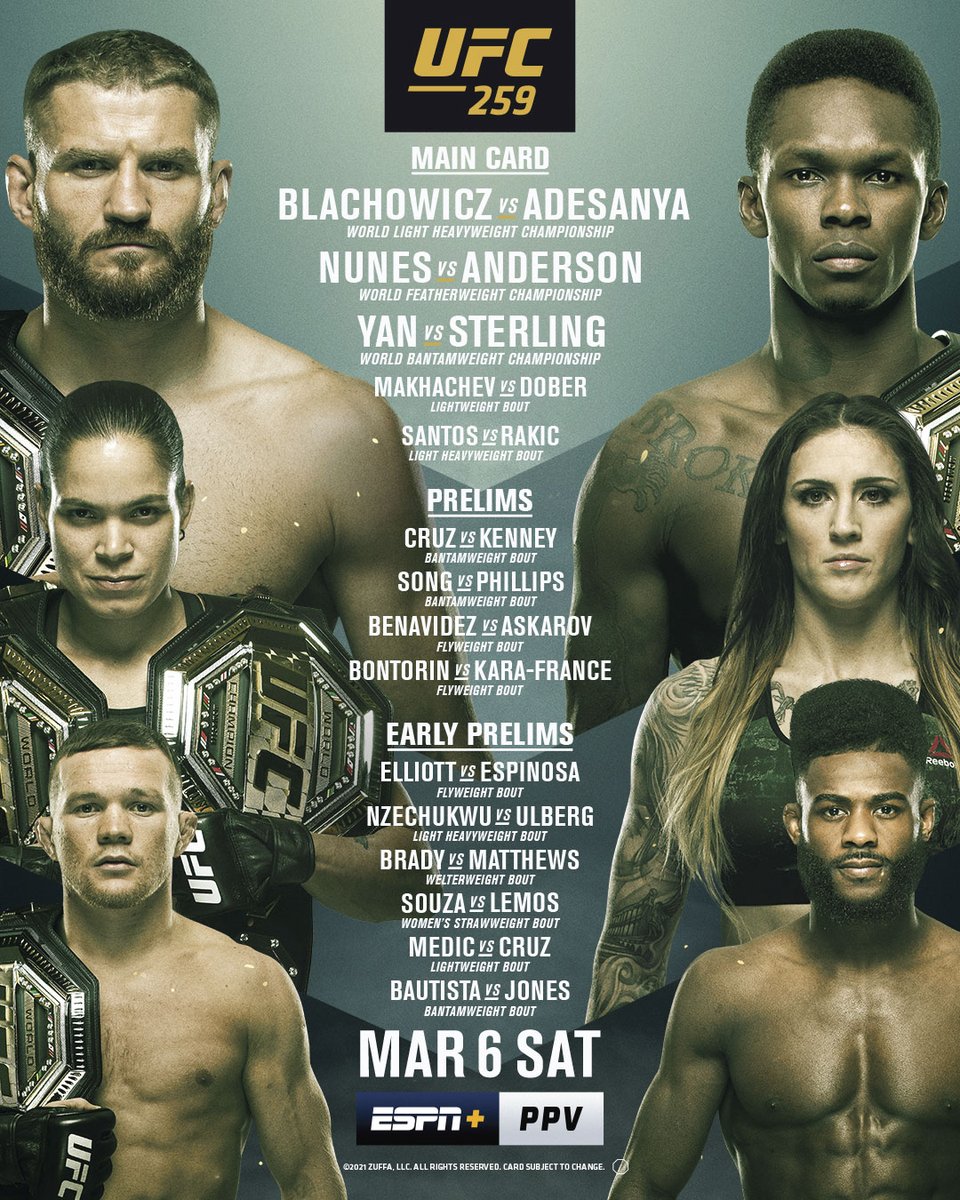 UFC tweet media