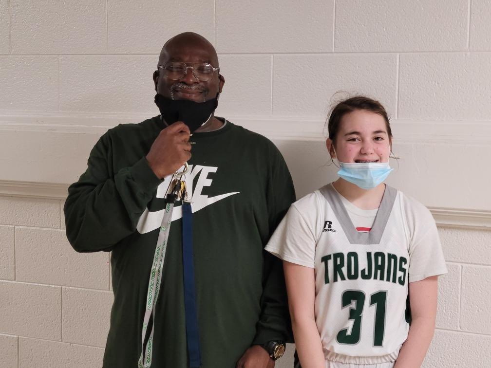 Finished Middle school ball with the record of 5-1 and couldn’t of done it without Coach Shoffner.