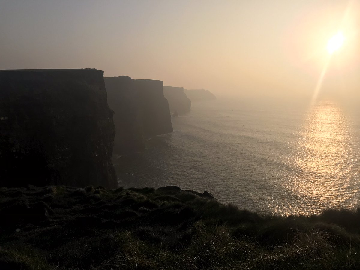 Fabulous evening for our daily bike ride