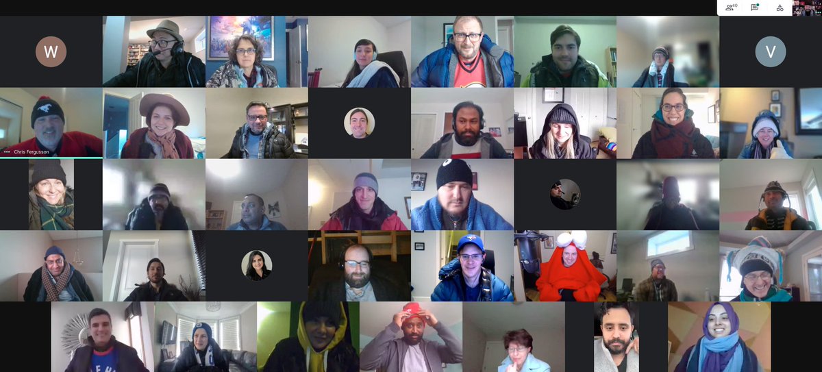 SemmensDan's tweet photo. Having some fun with the team in a “Layer Up” challenge put on by #ATBUp. Checkout https://t.co/BG96zWyYED to get involved, proceeds go to Alberta’s Mental Health Foundation. Thanks for throwing down the challenge @Chett12 https://t.co/OmfJiHXzWa