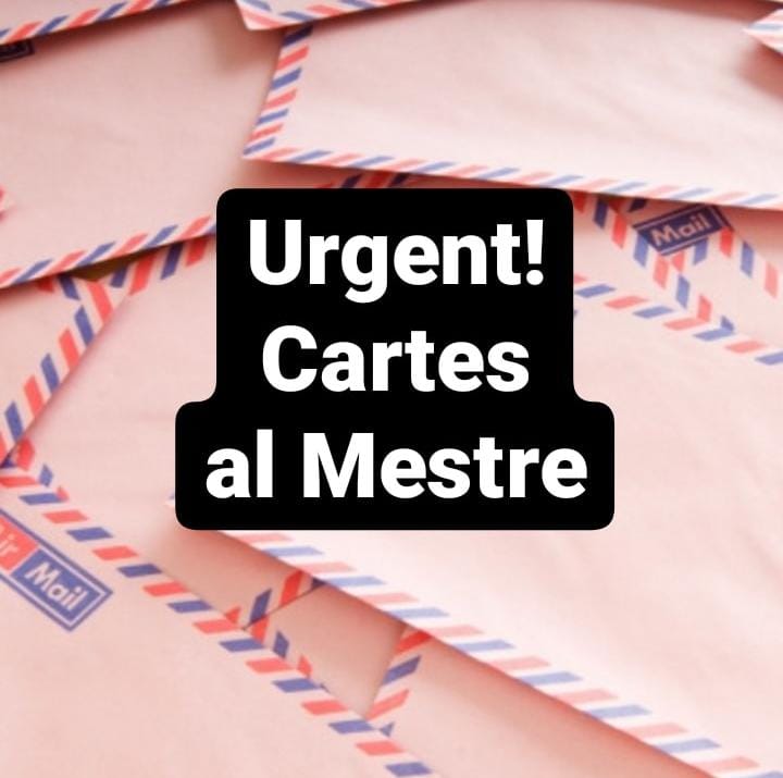 mestrellibertat's tweet photo. ÚLTIMA HORA
El dijous 4 de març la mare del Cristian anirà a Granada a veure'l. Ens ha proposat portar-li les cartes que li volguem enviar. Així doncs, les cartes s'han d'enviar abans de les 17:00h del dimecres 3 de març, per poder entregar-los amb temps
En el coment explico com https://t.co/q907IK4vor