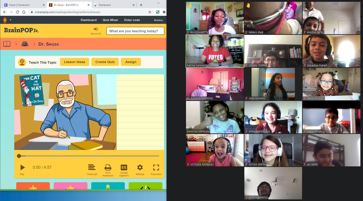 carwiseTBK8's tweet photo. Read Across America became a STEM-sational eLearning day as we celebrated Dr. Seuss B-day with code! @TurnerBartelsK8 #readacrossHCPS #TechoutHCPS @HcpsTeach @HCPSArea3 @RdgEnd https://t.co/lgXmWGDpwA