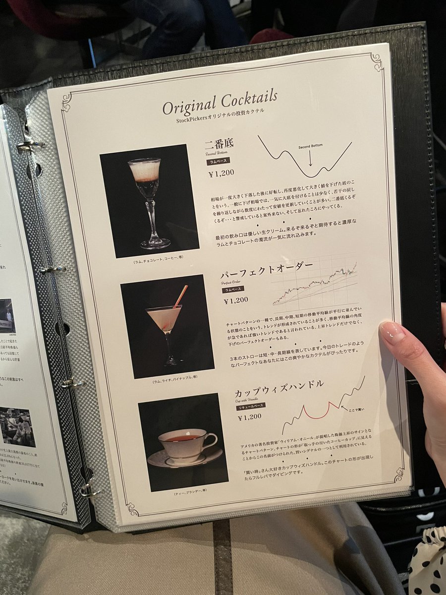 下ひげカクテルにパーフェクトオーダー これは美味しそう