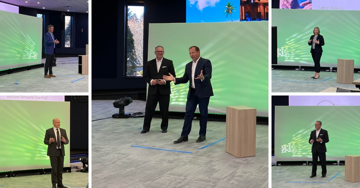 Thank you to our partners at Audibel for joining tonight’s town hall. This is an exciting time in the hearing industry, and we will continue to look beyond the horizon, together. #hearingcare #audiology
