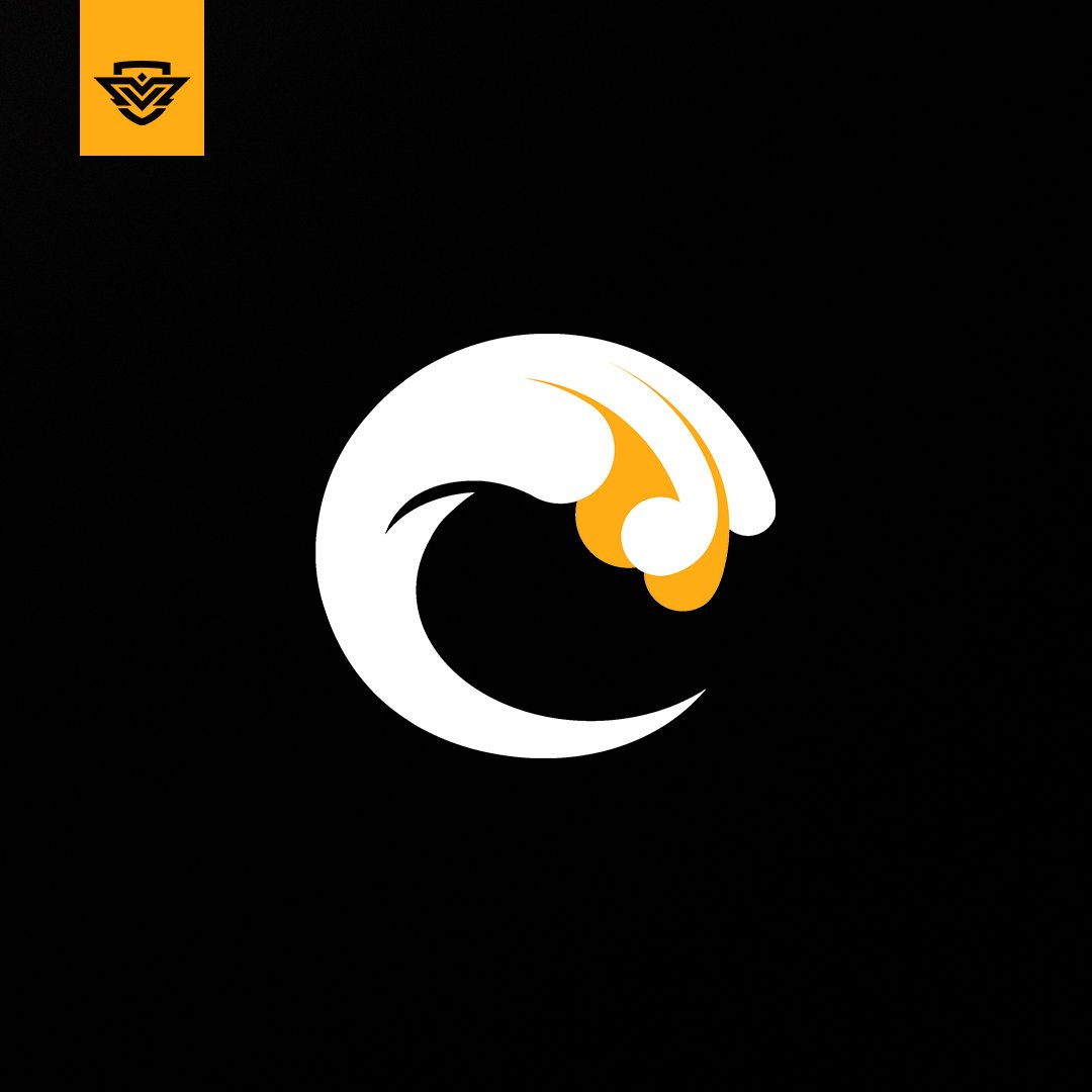 Another C logo added to the collection! 

"C+🌊" logo design for <a href="/CarterDeese1/">hurricane🌊</a>