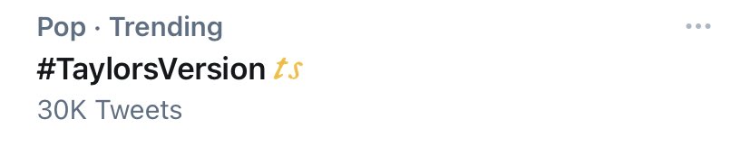 yvrswiftie's tweet image. #TaylorsVersion is trending!! 🥰💛💛 #TaylorSwiftisLoved #FearlessTaylorsVersion #LoveStoryTaylorsVersion