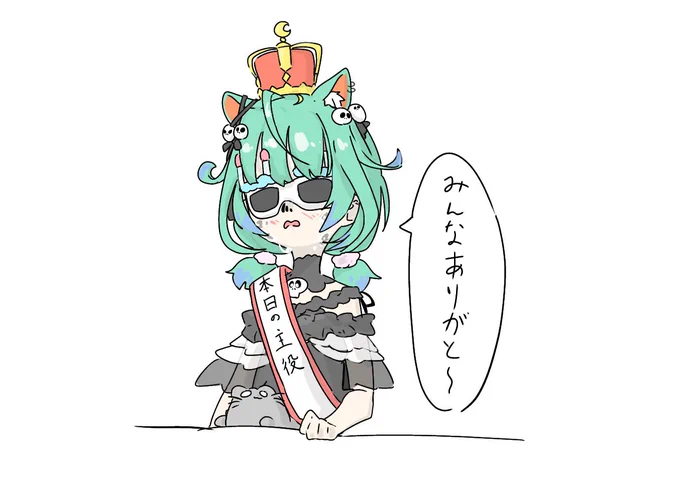 #絵クロマンサー 

るしあちゃんYouTube登録者100万人おめでとう!! 
