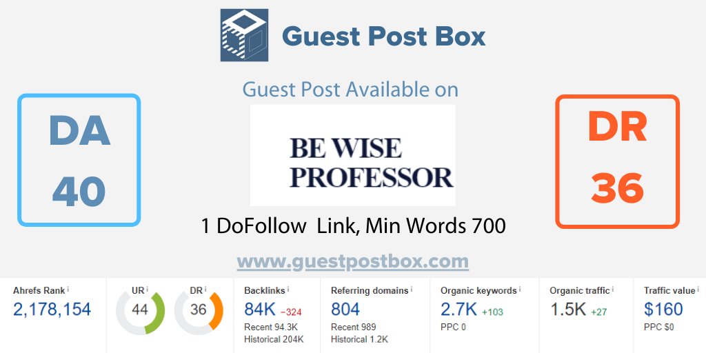 Guest Posting Service & Guest Blogging Service tweet media