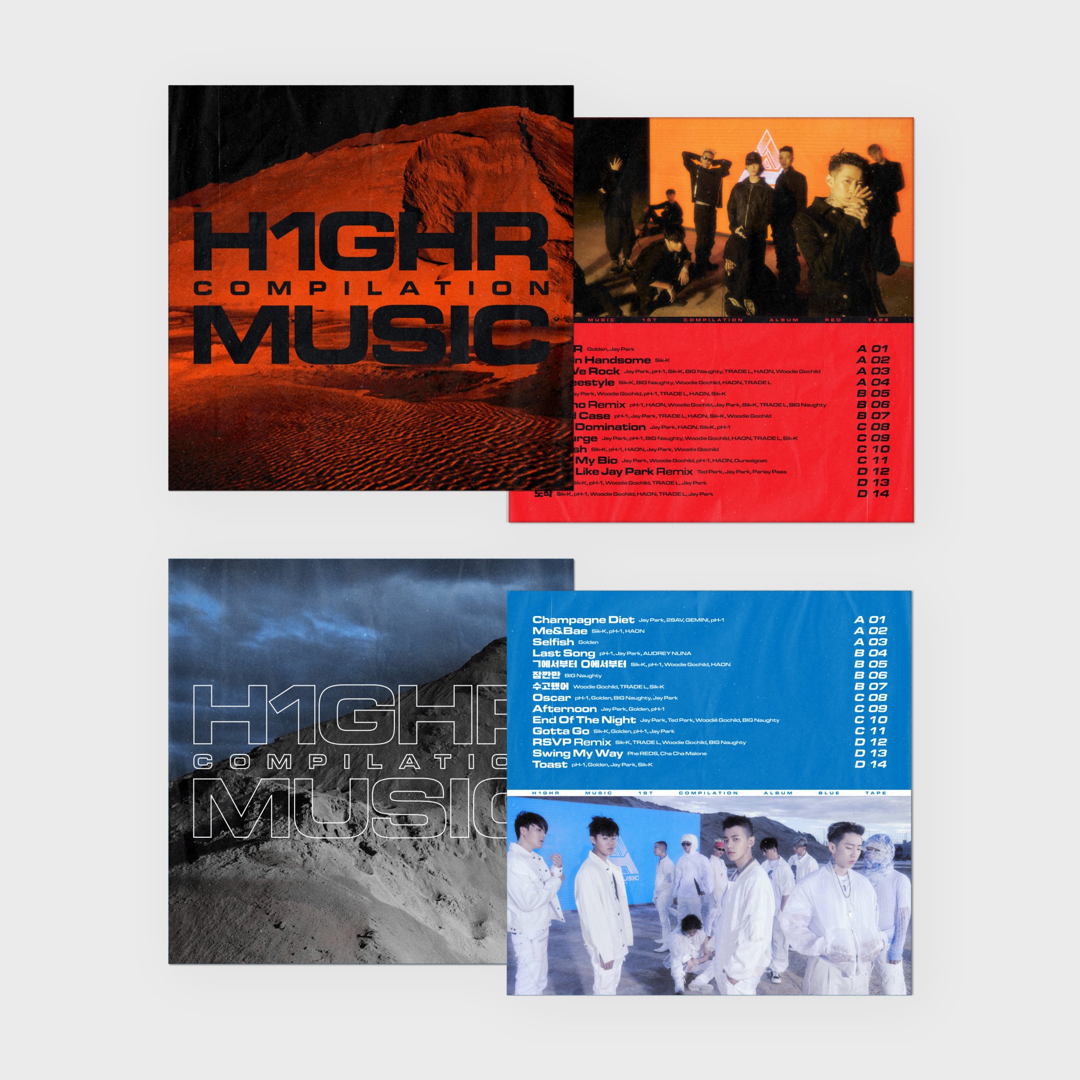 K-POP・アジア H1GHR : RED TAPE / BLUE TAPE K-POP・アジア H1GHR : RED TAPE / BLUE TAPE RED TAPE / BLUE