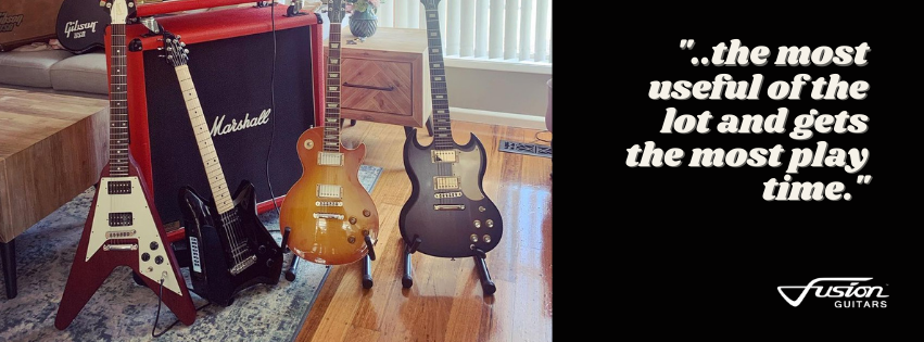 Fusion_Guitars's tweet photo. "The second guitar from the left is the most useful of the lot and gets the most play time." ⁠
⁠
What an incredible lineup 🤘 Thanks for sharing legend! @my_noisy_mess https://t.co/dm7adUnF17