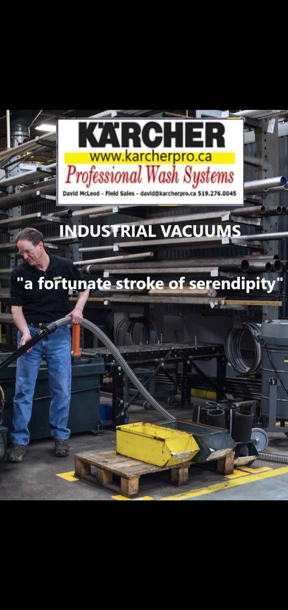 Microdabbler's tweet image. INDUSTRIAL VACUUMS, a fortunate stroke of serendipity 
#lastmancleaning #bringbackthewow
#karcherpro  #karcher #cleaningtips #cleaningsolutions #business  #learnmore #karcherprowash #industrialcleaning
#karcherdifference #productivity #solutions #karchermakesadifference
