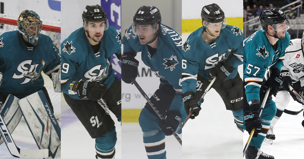 sjbarracuda's tweet photo. #SJSharks have recalled five players from the #SJBarracuda.

🗞: https://t.co/ssiIcSGgh8 https://t.co/SbPxPXBRvi