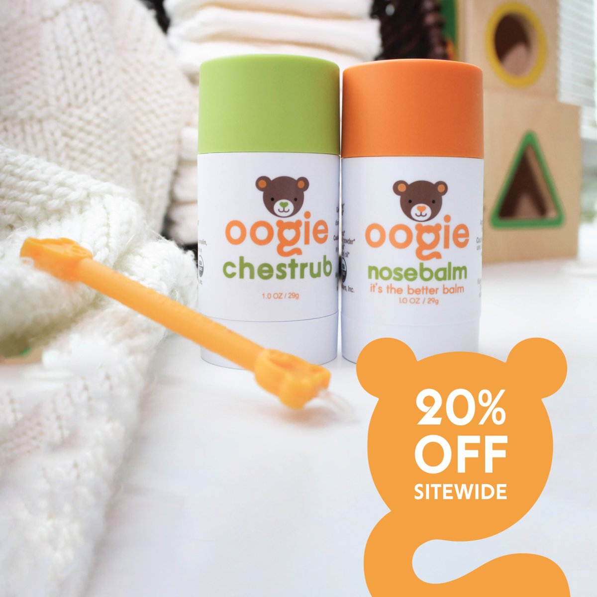 myoogiebear's tweet photo. March was a little crazy last year, so we're taking 20% OFF your order this month sitewide!
Shop the sale now: https://t.co/zztU6M0UYR
#oogiebear #babygear #babyessentials #babytools #babycare #parenthacks #babyproducts #boogerpicker https://t.co/nVc5zdwYOs