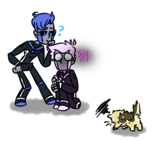 SwampySimpo's tweet photo. Rin maybe has a fear of cats? IDK
#NSR1010 #NoStraightRoads #Rin1010 #Purlhew1010 https://t.co/TbV1wB2zYN