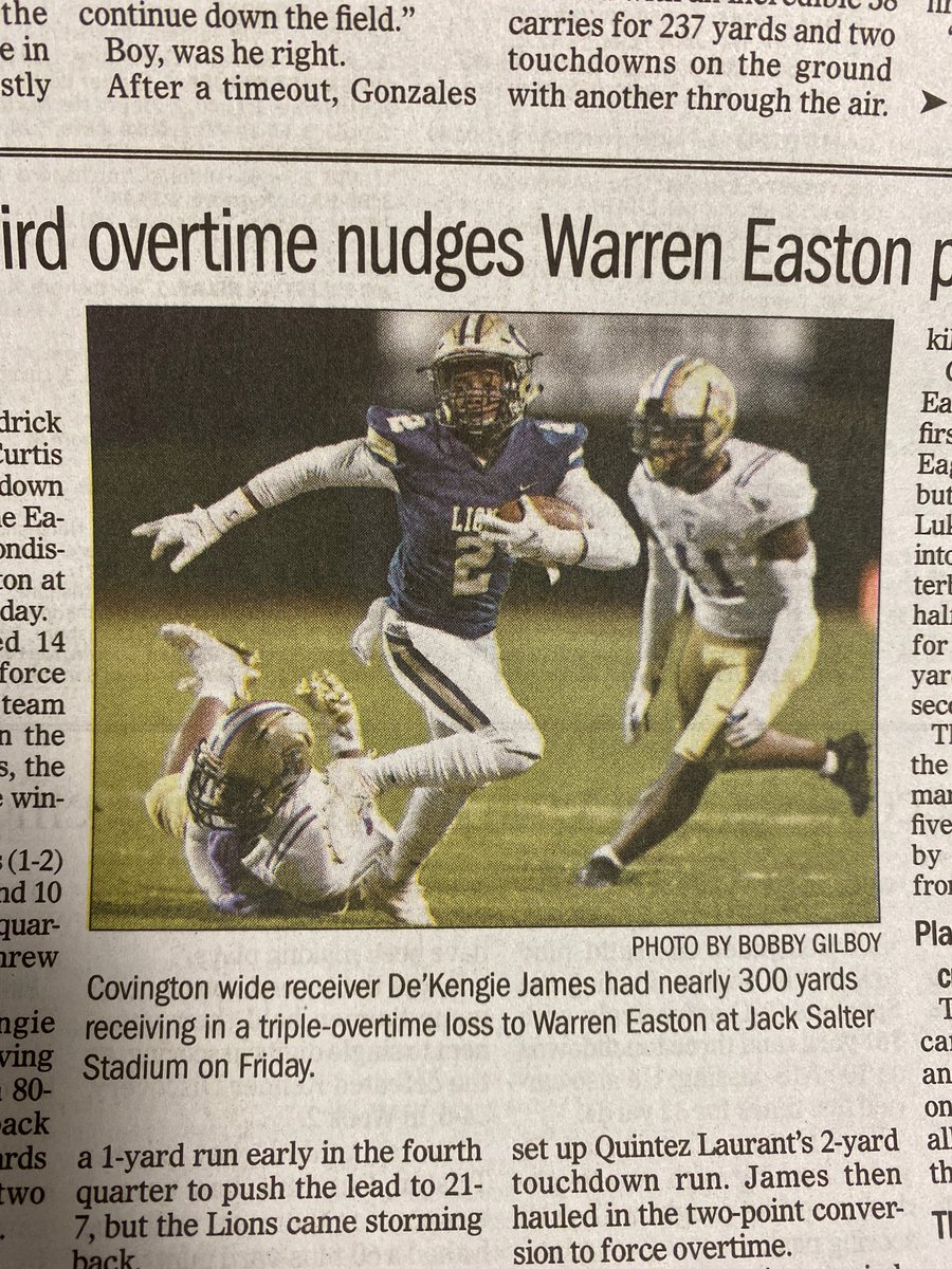 djames_2's tweet photo. 12rep-298yds in 3ot best game ever right there!!!👀Check out this highlight! https://t.co/xaYPBaNa5w https://t.co/siL6hXgLOh